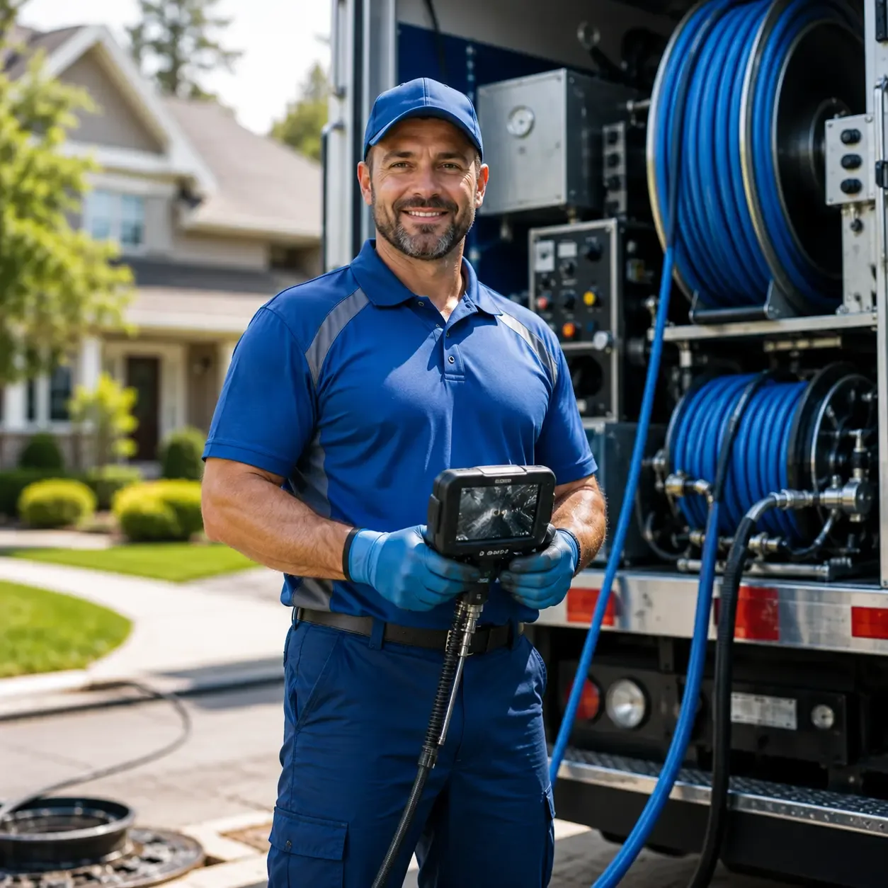 Local outdoor drain cleaning specialists in Los Fresnos, TX